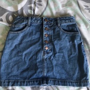 Forever 21 rainbow skirt